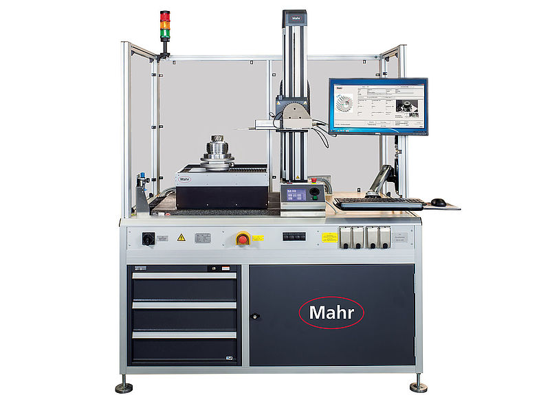 通过MarSurf系列，Mahr工程解决方案提供全自动的齿轮齿面粗糙度测量站。